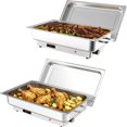 thumbnail image 1 of Bingirl 2-Pack Electric Chafing Dish Buffet Set: 2 x 4.5QT Servers & Warmers, 1 of 7