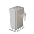 thumbnail image 2 of Clearance Rubbish Bags under $15,Elegant Trash Can With Lid For Home Kitchen Bathroom – Modern Design, 2 of 2
