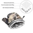 thumbnail image 6 of Fotbe Graceful Snow Leopard for 4Pcs Oven Mitts and Pot Holders, 500℉ Heat Resistant Oven Mitts , Non-Slip Silicone Surface Safe for Baking, Cooking, BBQ, 6 of 6