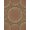 Burnt Orange Gray Tan, Pattern 18, variant on ODIKA 8'x10' Washable Area Rug Stump Wood Grain Rustic Nature With Earthy Annual Rings Tree Flowing Dynamic for Living Room, Under Sectional, Family , Durable, Non-Slip