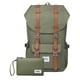 thumbnail image 1 of KAUKKO School Travel mochila para universidad flexible con portátil para 15",22L(Nylon/Verde) KAUKKO  EP5green[2pcs], 1 of 5
