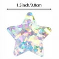 thumbnail image 2 of 500pcs/roll Laser Five-pointed Star Sticker Waterproof Reflective Gift Decoration Self-adhesive Label, 2 of 5
