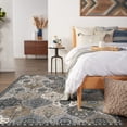 thumbnail image 6 of Moroccan Trellis Washable Rug, Kitchen Rugs for Entryway Bathroom, Non-Slip Indoor Door Mat Ultra-Thin, Small Oriental Throw Carpet for Bedroom Entry, 6 of 6