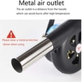 thumbnail image 4 of Portable Lightweight Design For Outdoor Cooking BBQ Fan, High Quality Metal Materials Ensure Durability And Hand Crank Air Blower For Quick Fire Making, 4 of 7