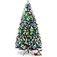 thumbnail image 3 of DREAMADE 7ft Prelit Christmas Tree, Xmas Tree with 1570 PVC Branch, 500 Pre-Strung Dual-Colored LED Lights, 11 Lighting Modes & Foldable Base, Artificial Christmas Trees for Home, Party, Holiday Decor, 3 of 4