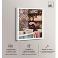 thumbnail image 2 of Spa Day for Mittens Shadowbox Print Fun Bathroom Art by Art Remedy, White Frame, 16 x 20, 2 of 6