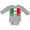 AC-Heather Grey, variant on Inktastic Italian Soccer Boys or Girls Long Sleeve Baby Bodysuit