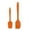 Orange, variant on 2pcs Kitchen Cooking Silicone Spatula Set Heat Resistant Turners Scraper Cooking Utensils Blue