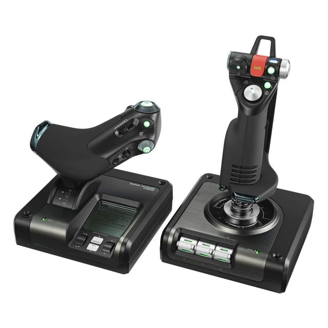 Reacondicionado Sistema de control de vuelo Logitech G Saitek X52 Pro USB