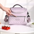 thumbnail image 2 of Bolsa térmica para el almuerzo en el trabajo Bolsa térmica de gran capacidad para comida Contenedor reutilizable para alimentos Bolsa de almuerzo de poliéster duradera para la cocina de la escuela, 2 of 7