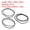 Black 0.08", variant on 16"/18"/20" Leather Necklace Cord 0.08" Braided Leather Cord Red/Silver