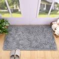 thumbnail image 5 of Lochas Soft Fluffy Area Rug Modern Shaggy Rugs for Bedroom Kids Room Nursery Floor Carpets, 2'x 3',Gray, 5 of 6