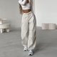 thumbnail image 1 of Pantalones Cargo Con Bolsillos Pantalones cargo para mujer con bolsillos Traje de calle vintage de cintura baja (Caqui S) Cgtredaw para Mujer Caqui T S, 1 of 8