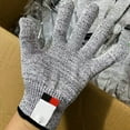 thumbnail image 2 of MYG Grade 5 Hppe Cutting Resistant Gloves For Kitchen Carpentry Cutting Prevention, 2 of 8