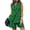 Green, variant on Two Piece Sets For Women Summer Pockets Button Sleeveless Vest And Shorts Spring Work Business Casual Outfits