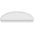 thumbnail image 3 of Ekena Millwork 72"W x 24-7/8"H x 2-3/4"P Elliptical Smooth Architectural Grade PVC Combination Pediment, 3 of 7
