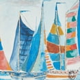 thumbnail image 3 of Charming Outdoor Sail Boats Poly Filled Pillow, 3 of 5