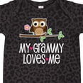 thumbnail image 4 of Inktastic My Grammy Loves Me Owl Girls Baby Bodysuit, 4 of 5