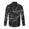thumbnail image 5 of Cethrio Mens Sweatshirt Graphic Turndown Casual Graphic Gray Blouse Tops Size 4XL, 5 of 5