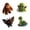 Black #156, variant on 3D Beaded Animal Embroidery DIY Craft Kit Fantasy Creature Beadwork Set Miju Beads Handmade Art Project for Craft Enthusiasts Beginners
