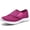 Fuchsia, variant on YOURDIARY Women's Hook & Loop Walking Shoes Lightweight Athletic Sneakers Comfort Casual Shoes