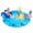 Blue, variant on Sunnyfree Outdoor Wooden Playhouse, Wooden Playhouse with Play Kitchen, Working Doorbell, Pet Door, Ages 3 to 8
