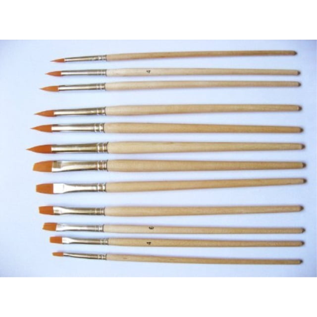 Grace Art Water Color Brush Set Ws12 By Grace Art - Walmart.com