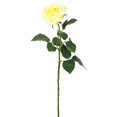 thumbnail image 1 of Tige Florale Rose Toucher Réel&44; Jaune - 26 Po - Pack de 3, 1 of 1
