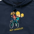 thumbnail image 2 of Hey Arnold! - Arnold and Gerald on Bike - Men's Pullover Hooded Fleece Sweatshirt, 2 of 4