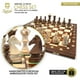 thumbnail image 2 of Juego de ajedrez Wegiel European Ambassador de madera de 53 cm con tablero, 2 of 7