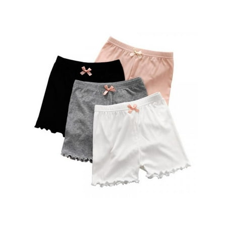 

MarinaVida Girls Solid Color Stretchy Safety Panties