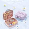 thumbnail image 3 of Maytalsory Dicine Box Travel Case Pill Holder Storage Container Small with a wider Pill OrganizerCompared To Other Small, 3 of 6