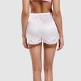 thumbnail image 5 of KKBOTIVE Women Culotte Half Slips Satin Pettipants Under Dresses Lace Trim Pants Elastic Waist Liner Slip Shorts, WH2 Size: XL, 5 of 6