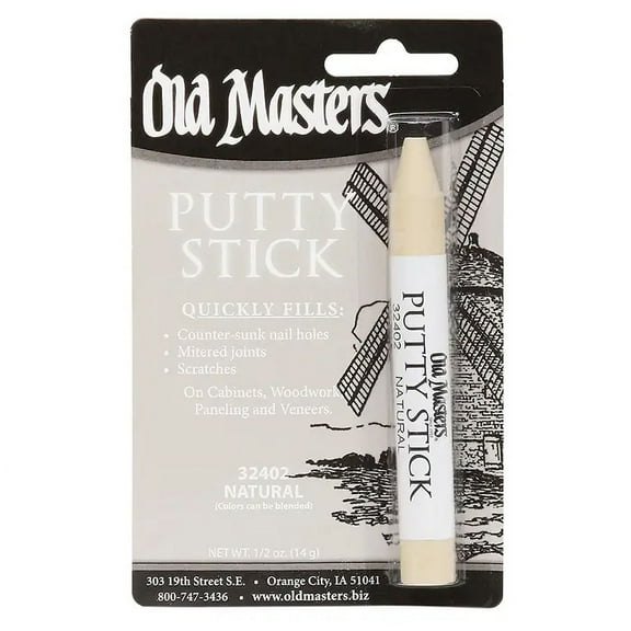 Old Masters 32402 Natural Perfect Match Putty Stick