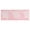 Pink Floral and, variant on Red and Black Ethnic Geometric Pattern Kitchen Rug Mat,Kitchen Runner Rugs Non Skid Washable,Decorative Kitchen Floor Mats for Kitchen,Sink,Laundry,17"X47"