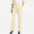 thumbnail image 2 of ThriftyPlait High Waist Dress Pants for Women Slim Fit Bootcut Work Trousers Casual Wrinkle Resistant Business Office Wear, 2 of 7