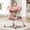B-Pink, variant on LHUAI, Foldable Baby High Chair, 4 in 1 Convertible High Chairs, With 5-Point Safety Harness, Adjustable Dining Tray & Backrest & Height, Easy To Clean Surface, For Babies And Toddlers, Purple
