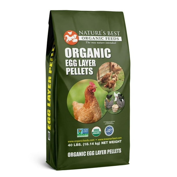 Nature's Best Organic Egg Layer Pellets, 40 lb.