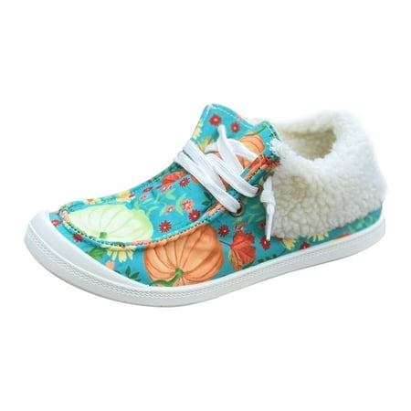 

HGWXX7 Ladies Warm Casual Shoes Sunflower Print Printing Fashion Color Soft Sole Casual Shoes Non Slip Lazy Casual Shoes Fall Shoes