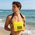 thumbnail image 4 of Waterproof Phone Pouch Dry Bag for Swimming Diving Rafting | Touchscreen Compatible Waist Pack Crossbody | Three Layer Sealed Waterproof Protection | Outdoor Beach Travel Cellphone Holder, 4 of 6