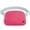 Rose-red, variant on Fanny Pack for Women Waist Bag with 3 Pockets Cross-body Bag Multiple -Color Lady Purse for Sport Shop Party