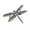 Blue, variant on Enamel Dragonfly Insects Brooches Pins For Women Banquet Weddings Brooches S-blue