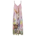 thumbnail image 4 of Easter Bunnies Rabbits Design Sleeveless Dress Woman Fashion Long Dresses Women's Summer Suit Dress 2025, 4 of 7
