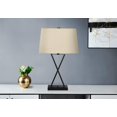 thumbnail image 2 of Lámpara de Mesa Monarch Specialties I 9638 Metal Negro con USB, 2 of 9