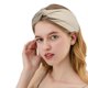 thumbnail image 2 of Pelo y Pullover Sombrero Pelo Top Sólido Tejer Temperamento Europeo Otoño Banda y Banda Caliente Tocado Invierno Vacío Lana, 2 of 3