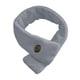 thumbnail image 3 of Bufandas calefactoras eléctricas USB Calentador de cuello Almohadilla térmica para el cuello para trabajar Caminar en interiores Gris, 3 of 8