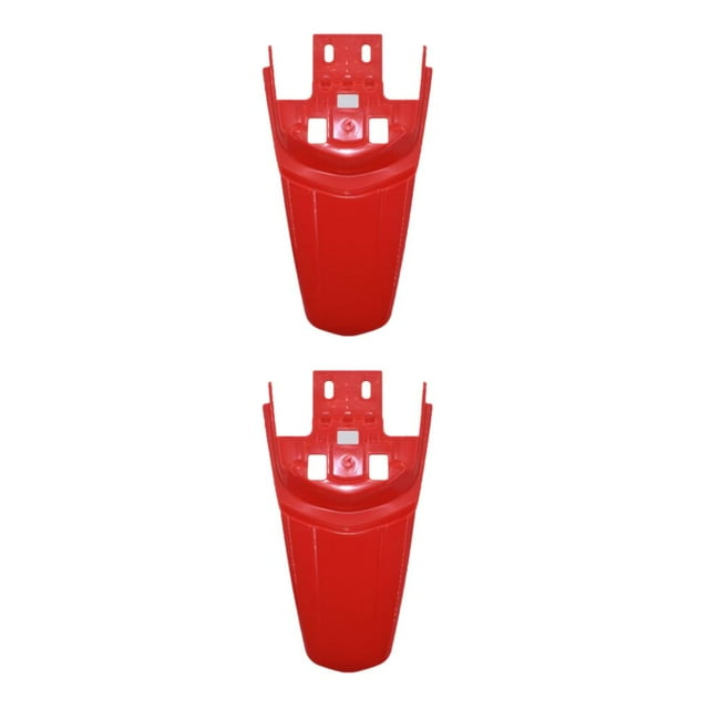 Dalazy Motocross Rear Mudguard Beautiful Appearance Made With Plastic Multifunctional red 2Set
