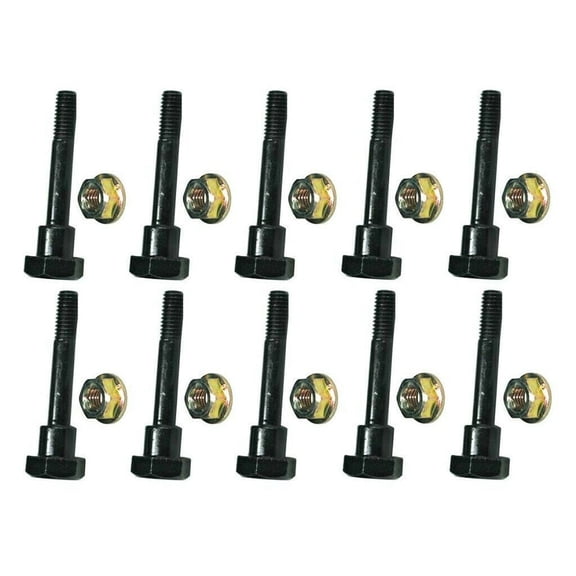 Proven Part Snow Blower Shear Pin And Bolts Compatible With 90102-732-000 90102-732-010 (10Pk)