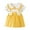 Yellow, variant on TAIAOJING Girls Dresses Summer Baby Toddler Floral Print Sleeveless Casual Dress For And Toddler Girls Comfortable Play Outfits Sets Versatile 6-9M