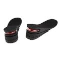thumbnail image 3 of 3 Capas de Aire Arriba Aumentar La Altura de Del Elevador Inserta de Los Zapatos (1 Par) - Negro 6cm Sunnimix Inserciones de tacones, 3 of 8